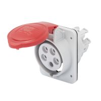 Lizdas CEE į/l 5P 32A 415V IP44/54 6h 85x75mm - GEWISS