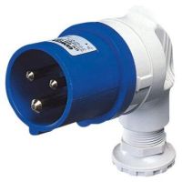 Kištukas CEE a/k 3P 32A 250V IP44 6h kampinis - GEWISS