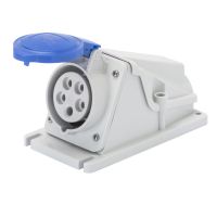 Lizdas CEE v/t 3P 32A 250V IP44 6h kampinis - GEWISS