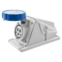 Lizdas CEE v/t 3P 16A 250V IP67 6h kampinis - GEWISS
