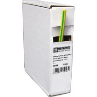 Vamzdelis termosusitraukiantis be klijų 4.8-2.4mm geltonai žalias L-10m W135B ICC65459 - INTERCABLE