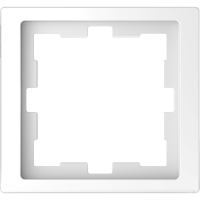 Rėmelis viengubas baltos spalvos RAL9003 D-Life System Design Merten - SCHNEIDER ELECTRIC