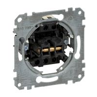Jungiklis p/t dvigubas IP20 2 polių + 1 poliaus varžtiniai kontaktai 16A 250V Merten Aquadesign - SCHNEIDER ELECTRIC