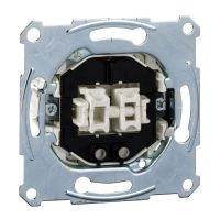 Jungiklis p/t dvigubas su pašvietimu varžtiniai kontaktai 16A 250V System M - SCHNEIDER ELECTRIC