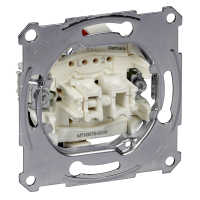 Jungiklis p/t dvigubas užspaudžiami kontaktai 16A 250V Merten Aquadesign - SCHNEIDER ELECTRIC