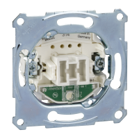 Jungiklis p/t viengubas IP20 su pašvietimu užspaudžiami kontaktai 10A 250V Merten Aquadesign - SCHNEIDER ELECTRIC