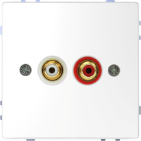 Lizdas p/t audio be rėmelio baltas System Design - SCHNEIDER ELECTRIC