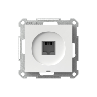 Lizdas p/t telefono IP20 be rėmelio 8 kontaktų RJ12 Exxact - SCHNEIDER ELECTRIC
