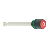 Mygtukas L-17-120mm raudonas su simbolių "O" XB5 Harmony - SCHNEIDER ELECTRIC