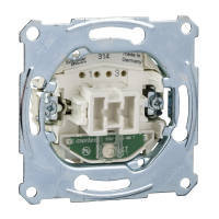 Perjungiklis p/t kryžminis su pašvietimu užspaudžiami kontaktai 16A 250V Merten Aquadesign - SCHNEIDER ELECTRIC