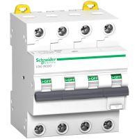 Relė srovės nuotėkio RCBO 4P 16A C 30mA su automatu A-tipas iC60 Acti9 - SCHNEIDER ELECTRIC