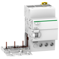 Relė srovės nuotėkio RCCB 3P 25A 30mA su šynele automatui A-tipas Vigi iC60 Acti9 - SCHNEIDER ELECTRIC