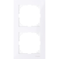 Rėmelis dvigubas baltas antibakterinis RAL9016 M-Pure System M - SCHNEIDER ELECTRIC