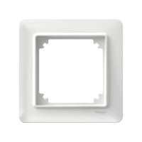 Rėmelis viengubas baltas Exxact Basic - SCHNEIDER ELECTRIC