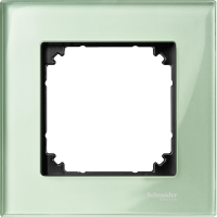 Rėmelis viengubas stiklinis žalios spalvos M-Elegance System M - SCHNEIDER ELECTRIC