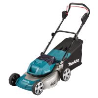Vejapjovė akumuliatorinė 2x18V 460mm H20-75mm 60L - MAKITA