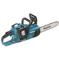 Pjūklas grandininis akumuliatorinis 2x18V 20m/sek 300mm 3/8" su 2x5.0Ah akumuliatoriais ir dvigubu įkrovikliu DC18RD - MAKITA