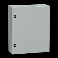 Skydas v/t 600x500x200mm IP66 metalinis su montažine plokšte CRN Spacial - SCHNEIDER ELECTRIC