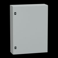 Skydas v/t 800x600x200mm IP66 metalinis su montažine plokšte CRN Spacial - SCHNEIDER ELECTRIC