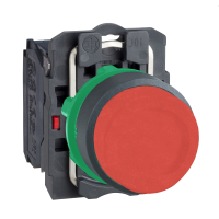 Mygtukas 1nc be fiksacijos 22mm raudonas XB5 Harmony - SCHNEIDER ELECTRIC