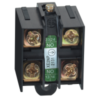 Kontaktas galiniam jungikliui 2no XE2NP2131 - TELEMECANIQUE