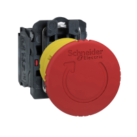 Mygtukas STOP 1nc su fiksacija 22/40mm grybo formos raudonas IP66 XB5 Harmony - SCHNEIDER ELECTRIC