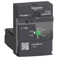 Modulis apsaugos 0.35-1.4A 110-240V AC/DC CL 10 išplėstas LUCB TeSys - SCHNEIDER ELECTRIC