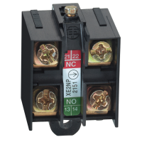 Kontaktas galiniam jungikliui 1nc+1no XE2NP2161 - TELEMECANIQUE