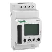 Laikrodis elektroninis savaitės 16A 1co 2 kanalų 2 modulių IHP Acti9 - SCHNEIDER ELECTRIC