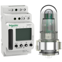 Laikrodis elektroninis savaitės su jutikliu 2-2000 lux 1co 1 modulio IC2000P+ Acti9 - SCHNEIDER ELECTRIC