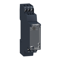 Relė fazių kontrolės 3F 1co 5A 208-480V AC RM17TT Harmony - SCHNEIDER ELECTRIC
