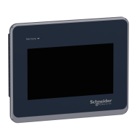 Panelė valdymo 4'' 1COM 1Ethernet USB 24V DC ARM Cortex-A8 Harmony ST6 - SCHNEIDER ELECTRIC