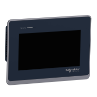 Panelė valdymo 7'' 2COM 2Ethernet USB 24V DC ARM Cortex-A8 Harmony ST6 - SCHNEIDER ELECTRIC