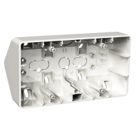 Dėžutė v/t dviguba balta IP21 Exxact - SCHNEIDER ELECTRIC