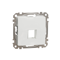 Dangtelis viengubas kompiuterio lizdui KEYSTONE HDMI RJ45 baltas kat.5e/6 UTP SEDNA DESIGN - SCHNEIDER ELECTRIC
