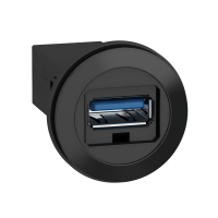 Lizdas USB 3.0 22mm juodas XB5 Harmony - SCHNEIDER ELECTRIC