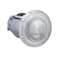 Galvutė mygtukui balta skaidri su fiksacija 22/40mm grybo formos su LED pašvietimu IP66 ZB4 Harmony - SCHNEIDER ELECTRIC
