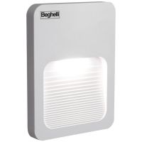 Šviestuvas v/t LED 1.5W IP44 3000K 60lm 90x120mm su atšvaitu baltas X-STEP - BEGHELLI