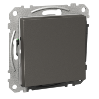 Perjungiklis p/t viengubas IP20 be rėmelio užspaudžiami kontaktai antracito spalvos 16A 250V Exxact - SCHNEIDER ELECTRIC