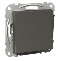 Perjungiklis p/t kryžminis IP20 be rėmelio užspaudžiami kontaktai antracito spalvos 16A 250V Exxact - SCHNEIDER ELECTRIC