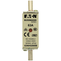 Saugiklis 63A 120kA 500V AC gL/gG NH000 - EATON