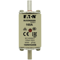 Saugiklis 160A 120kA 500V AC gL/gG NH00 - EATON