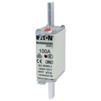 Saugiklis 100A 120kA 500V AC gL/gG NH01 - EATON
