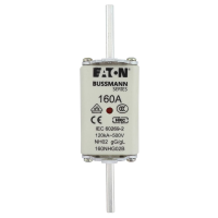 Saugiklis 160A 120kA 500V AC gL/gG NH02 - EATON
