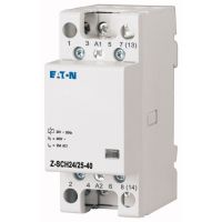 Kontaktorius 4P 25A 24V AC 4no 2 modulių Z-SCH24/25-40 - EATON