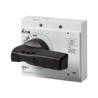 Rankena automatui pasukama su rakinimu 0 juoda NZM3-XDV - EATON