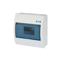 Skydelis v/t 8 modulių IP40 skaidrios durys BC-U-1/8-ECO - EATON