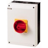 Jungiklis saugumo 3P 100A 50kW (AC23) IP65 raudona rankena P5-100/I5/SVB - EATON