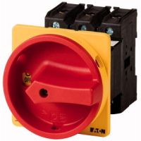 Jungiklis saugumo 3P 100A 55kW (AC23) į skydą raudona rankena P3-100/V/SVB - EATON