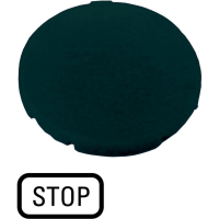 Plokšlelė mygtukui juoda "STOP" M22-XD-S-GB0 - EATON